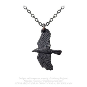 Alchemy Gothic RAVENINE Necklace Gothic Vampire Witchcraft - Picture 1 of 4
