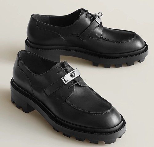 HERMÈS Hermes scarpa uomo primo derby taglia 42 EU 8 UK