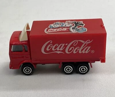 MAJORETTE COCA COLA DIE CAST DELIVERY TRUCK SERIES 1/100 MOC 1997 - Image 1 of 4