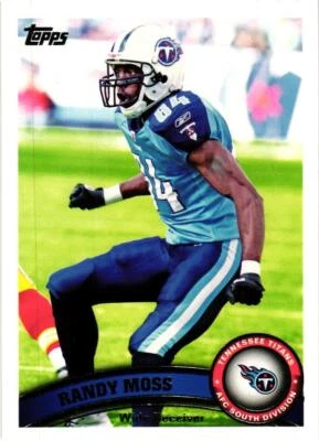 2011 Topps #258 Randy Moss - Image 1 of 2