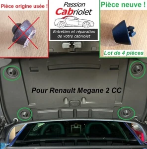 Silentbloc toit vitré malle capote toit escamotable Renault Megane 2 CC - Photo 1/6