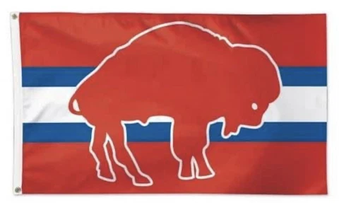 Buffalo Bills Retro Flag 3x5 Cover