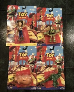 Disney Pixar Toy Story Collectible Figures 1995 ThinkWay BRAND NEW - SET OF FOUR - Picture 1 of 5
