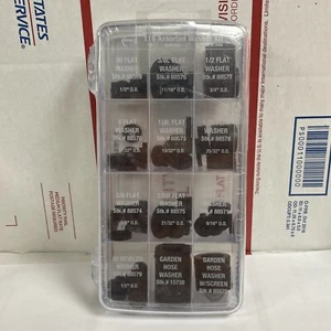 Danco 116 Stück sortiert schwarz Gummi Unterlegscheibe Kit 9D00010875 Lager #10875 - Bild 1 von 1