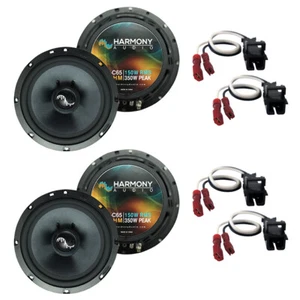 Fits Chevy Trailblazer 2002-2009 Factory Speakers Upgrade Harmony (2) C65 Kit - Picture 1 of 3