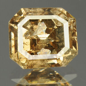 0.55 cts. CERTIFIED Radiant Step Intense Brown Color Loose Natural Diamond 22830