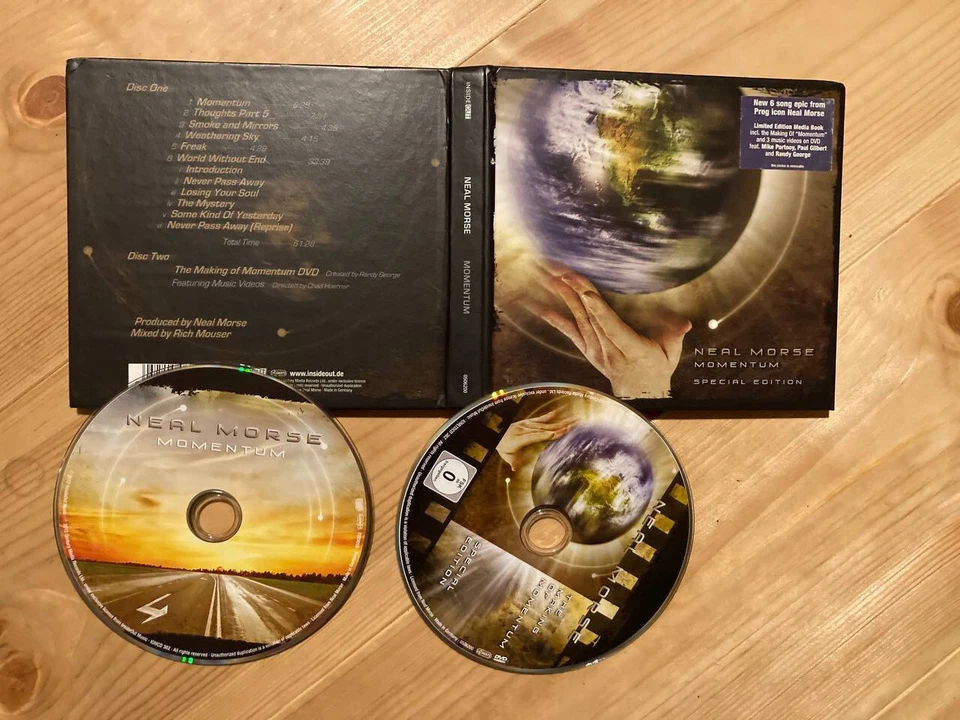 NEAL MORSE Momentum CD DVD Special Edition Box Set #  MORSEFEST # - Bild 1 von 1