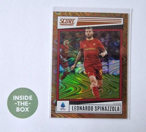 Spinazzola Roma Score Serie A 2022-23 Leonardo AS Rom Bronze Swirl /55 - Picture 1 of 1