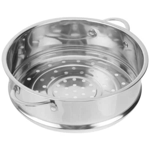 16 Cm Cooking Steamer Insert Kitchen Travel for Food with Handles - Picture 1 of 17