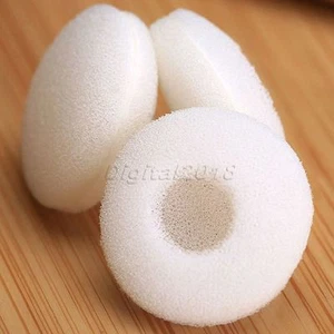 30Pcs White Sponge Foam Earpads Replace Cover Cup Set for 12-15mm Dia Headphone - Picture 1 of 11