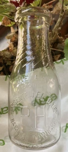 Hassenteufel DairyTRP milk bottle PH Raritan Township N.J. Hunterdon County pnt - Picture 1 of 9