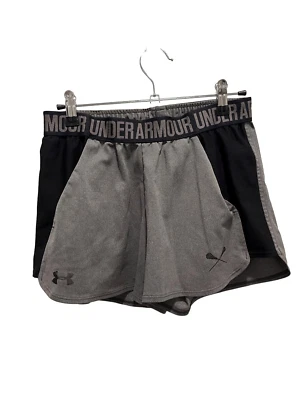 Under Armour Heat Gear grey shorts, women’s size S - Image 1 of 3