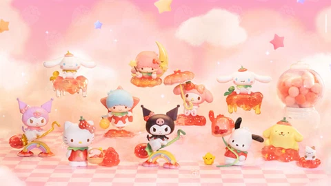 TOPTOY Sanrio Characters Summer Strawberry Paradise Blind Box Confirmed Figure ! Cover