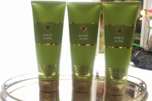 Set of three (3) Bath & Body Works Guilty as Fig Body Cream 8 oz each NEW - Picture 1 of 4