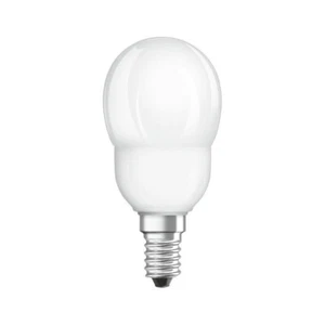 Osram ESL Energiesparlampe Dulux Classic P Tropfen 6W E14 827 warmweiß 2700K - Bild 1 von 2
