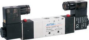 Luft Pneumatik Magnetventil 2 Stellungen 5 Wege 1/4" 4V220-08-C-AC110V- Airtac - Bild 1 von 2
