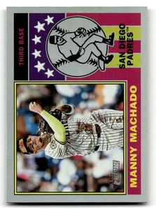 2025 Topps Heritage Manny Machado #76PI-7 1976 Player Icons Holographic Padres - Picture 1 of 2