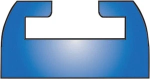 Kimpex Graphite Slide - Style B - 51 3/4in. L ATV/UTV Snowmobile 400559 04-193 - Picture 1 of 3