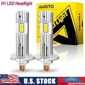 2X Kit de conversión de bombillas de faros LED H1 lámpara de haz alto/bajo 100W 6500K súper blanco - Imagen 1 de 14