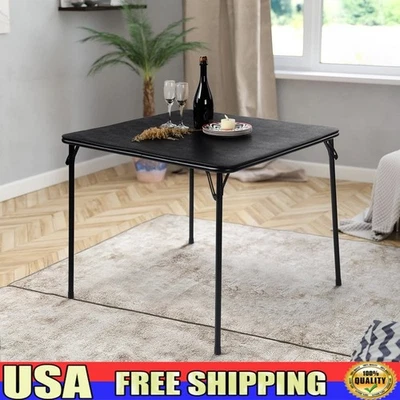 Foldable General Purpose Table Sturdy PVC Surface Indoor Outdoor Activities New - Image 1 of 4