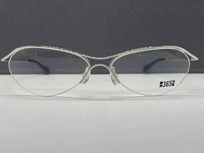 Armações de óculos Freudenhaus masculinas femininas prata cromada oval Orion 365 NP:239€ - Imagem 1 de 4