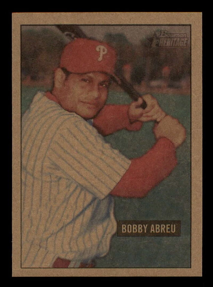 2005 Bowman Heritage Mahogany Parallel (1 per pack) Singles #1-175 (You Pick) - Image 1 of 1