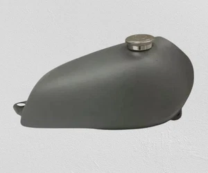 SUITABLE FOR YAMAHA XT 500 TT RAW STEEL FUEL TANK 1980 MODEL Cap + Free - Picture 1 of 5