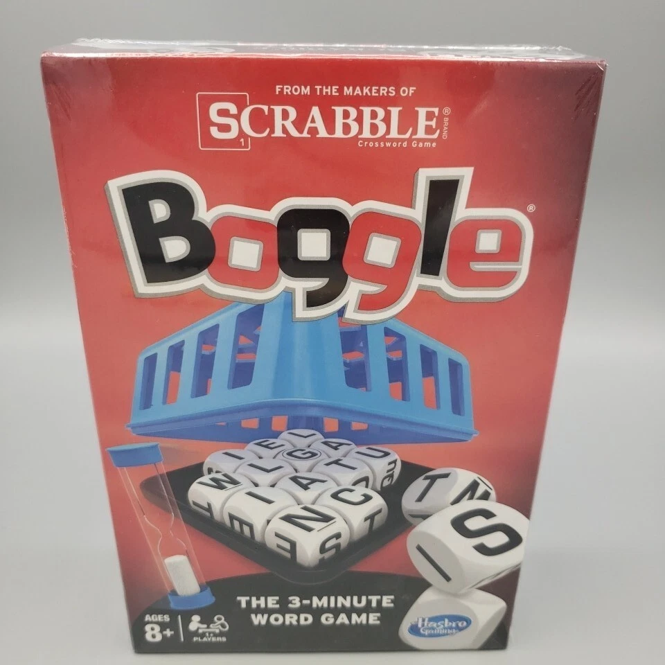 Hasbro Boggle from the Makers of Scrabble 3 Minute Word Game Family Game Night - Image 1 of 4