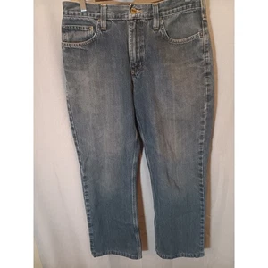 Jeans Carhartt Hombre Azul Desteñido 33x30 Hechos en México Estilo Roto - Imagen 1 de 6