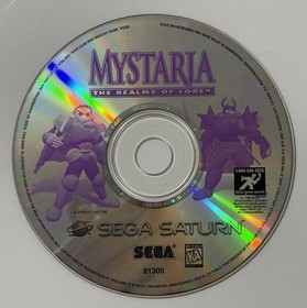 Mystaria: The Realms Of The Lore - (Sega Saturn) *Disc Only*