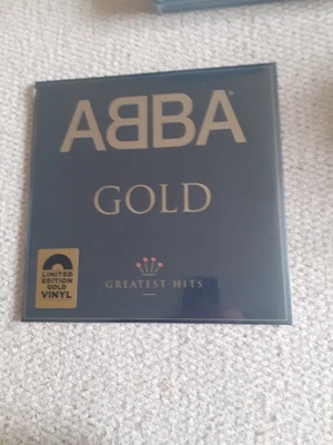 ABBA ‎– Gold Greatest Hits vinyl gold - Image 1 of 2