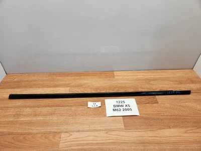 ✅ 00-06 OEM BMW E53 X5 Frontal Izquierdo Puerta Exterior Tira Climática Cubierta Negra Foto 1 de 4