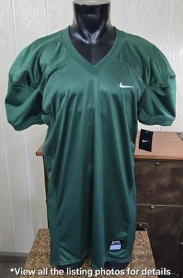 Nike Mesh Football Men's Practice Jersey #535703 Green 2XL - Image 1 of 4