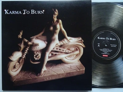 LP: Karma To Burn: "same" (Limited Edition, Crystal Clear & Black Marbled) - Bild 1 von 3