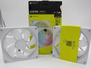 CORSAIR iCUE Link LX140 RGB 140mm Fan Dual Pack Fans Only - Bild 1 von 5