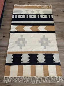 West Elm La Sal Cotton Handmade Rug 3x5 - Picture 1 of 4