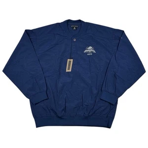 Vintage Nike Golf Tour Championship Windbreaker Jacket Mens XL Pullover Navy 90s - Picture 1 of 13