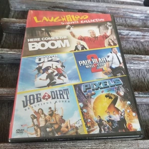 Laugh Out Loud 5-Filmsammlung DVD Grown UPS 2 Joe Dirt Paul Blart Pixel - Bild 1 von 2