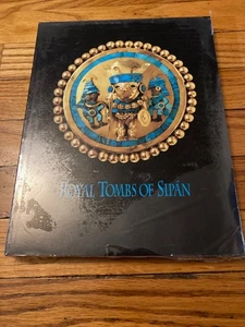 still sealed original shrink wrap 1993 ROYAL TOMBS OF SIPAN exhibit guide Donnan - Imagen 1 de 5