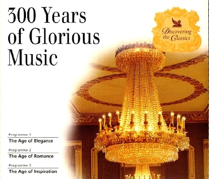 300 YEARS OF GLORIOUS MUSIC – 3 CD SET (1996) READER'S DIGEST - Image 1 of 1