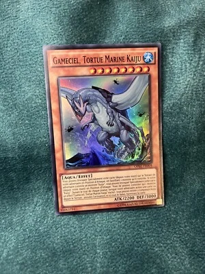 Yugioh FRENCH Gameciel The sea turtle Kaiju Super rare NM OP02 - Image 1 of 4