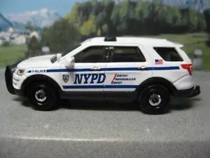 2016 NYPD Ford Interceptor Utility! NY Polizei Polizei Auto 2017 2018 2019 2020 - Bild 1 von 5