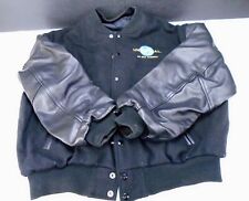Vintage 1990 - Universal  MGM - HEAVY DUTY - LEATHER Bombers Jacket - Mens L/XL