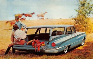Buick Lesabre 1960 camioneta familiar de 2 asientos turbina distribuidor promoción postal publicitaria - Imagen 1 de 2