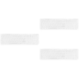 3pcs POPETPOP Keyboard Film Protector Compatible with Dell Keyboard Cover Skin - Photo 1/12