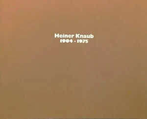 HEINER KNAUB KASSETTE 1978 Inhalt Komplett Perfekt erhalten.Eines v. 250 Expl. - Bild 1 von 6