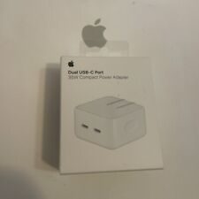 **Authentic **!Apple 35W Dual USB-C Port Power Adapter NEW SEALED.  OEM