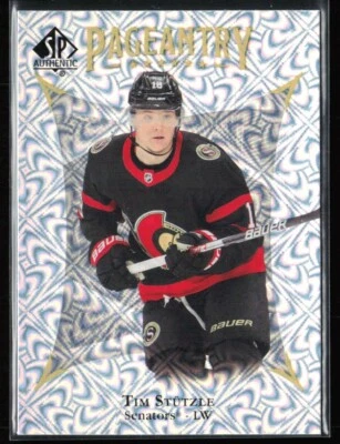 2021-22 Sp Authentic Pageantry Tim Stutzle #P-21 - Image 1 of 2