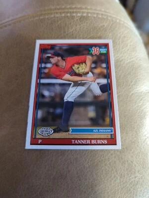 2021 Topps Pro Debut #PD-180 Tanner Burns AZL Cleveland Indians - Image 1 of 2