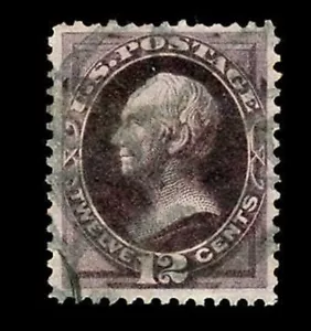 momen: US Stamps #162 Used PF Graded VF-80 LOT #87860 - Picture 1 of 2